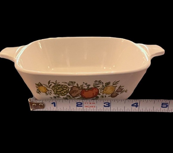 Set of 2 Corning Ware Spice of Life P-41-B Petite Pans 1 3/4 Cup - No Lids - Picture 6 of 9